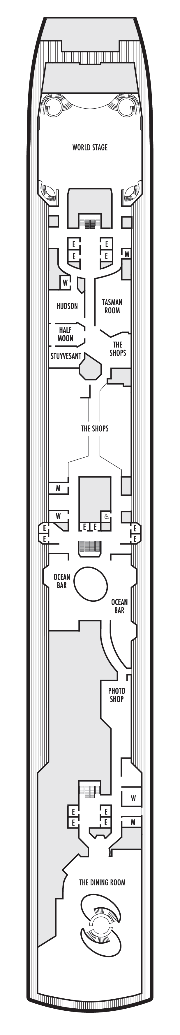 Deck Plans Deck 3 Promenade Deck The SuperCruise 2025 Official Web