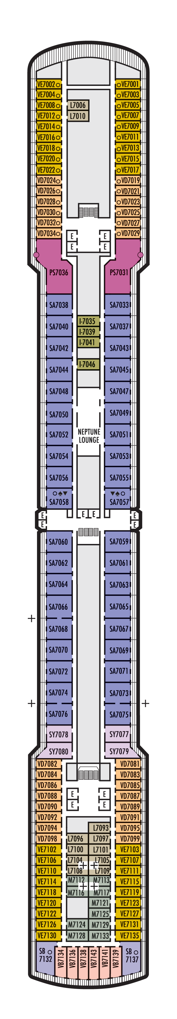 Deck Plans Deck 7 Rotterdam Deck The SuperCruise 2025 Official Web