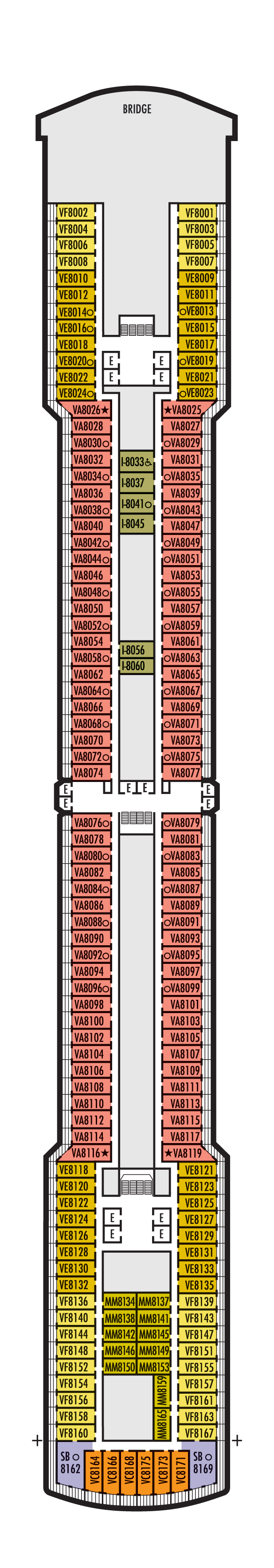 Deck Plans – Deck 8: Navigation Deck – The SuperCruise 2025 Official ...